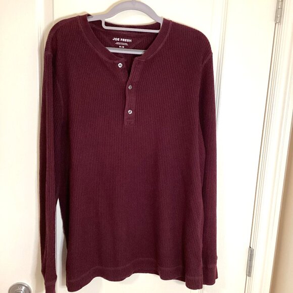 Bundle of 2 Women's Sweaters George Joe Fresh Brown Red Oversized Relaxed Fit - Picture 8 of 13